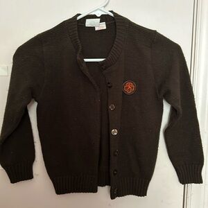 Vintage Girl Scouts cardigan size 8